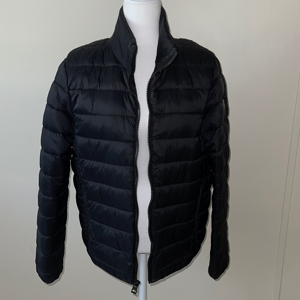 Guess Puffer Jacket, Black, Small, NWOT